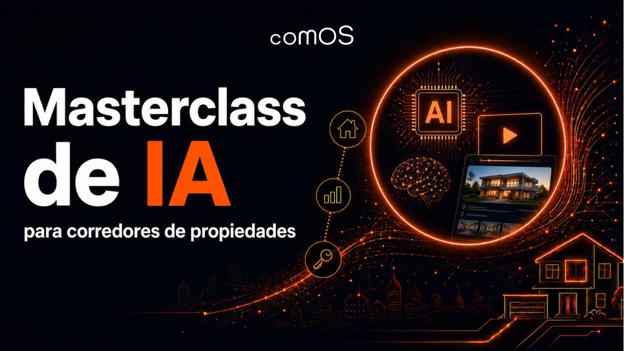 Masterclass de inteligencia artificial para corredores de propiedades